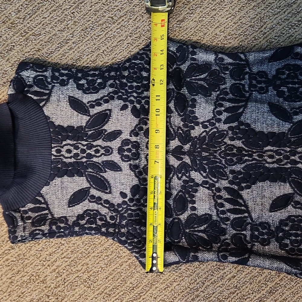 Maeve Ryder Jacquard Turtleneck Dress Size 4 - Picture 9 of 16